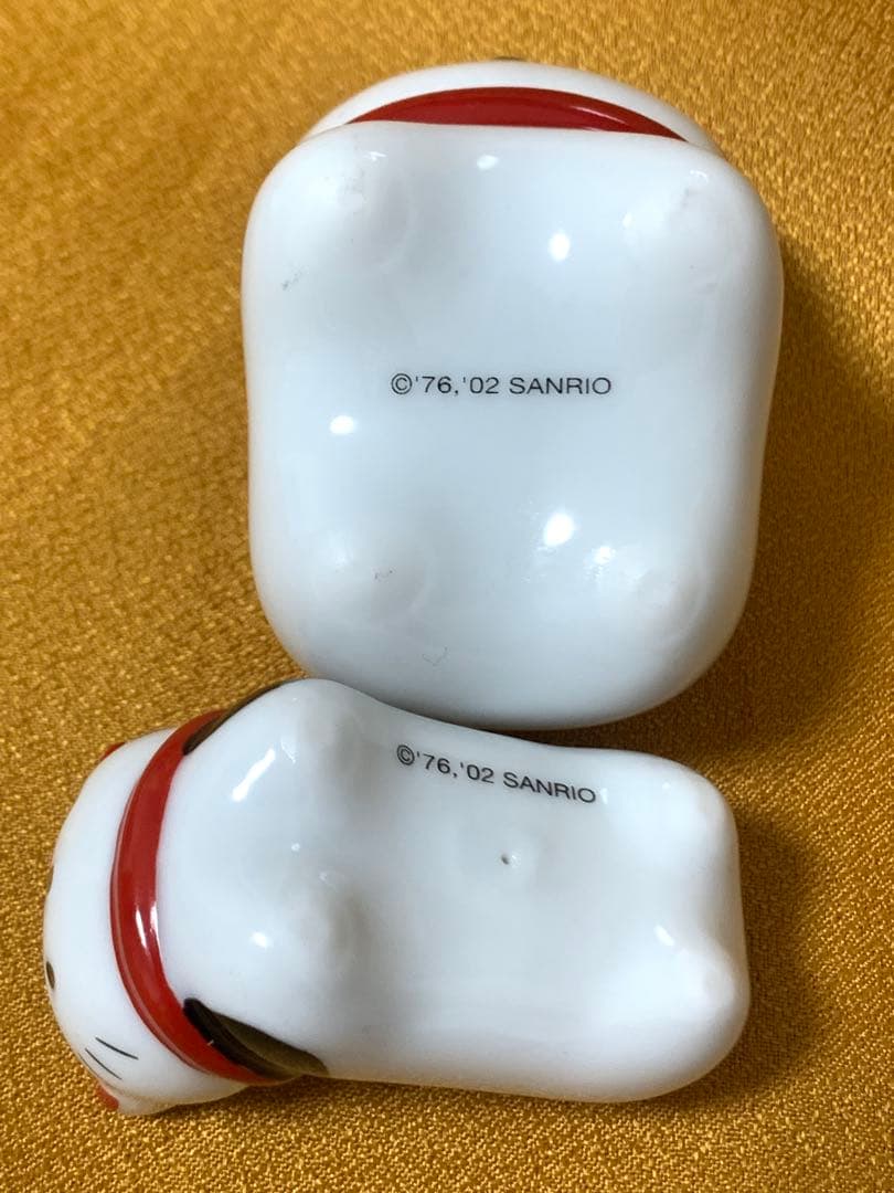 レトロ　ハローキティ　箸置き　楊枝入れ　テーブルセット　ヴィンテージ