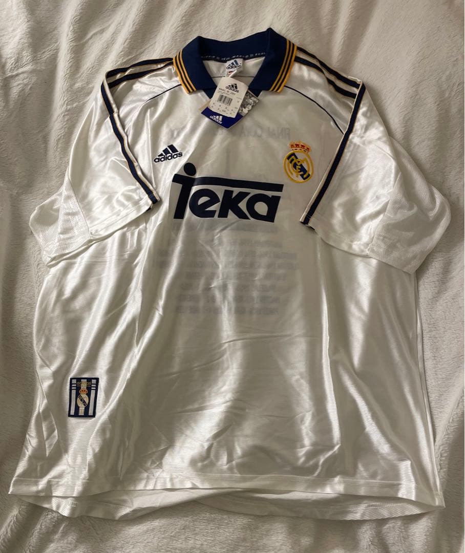 adidas レアル・マドリード　ユニフォーム　タグ付き