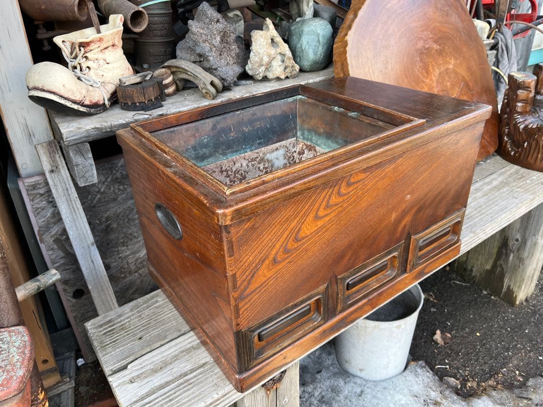 長火鉢、ケヤキ火鉢、囲炉裏、 60センチ火鉢、火鉢、木製火鉢