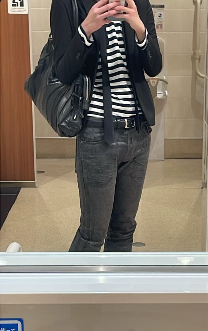 number nine ボーダー ロンT エディ archive ナンバーナイン