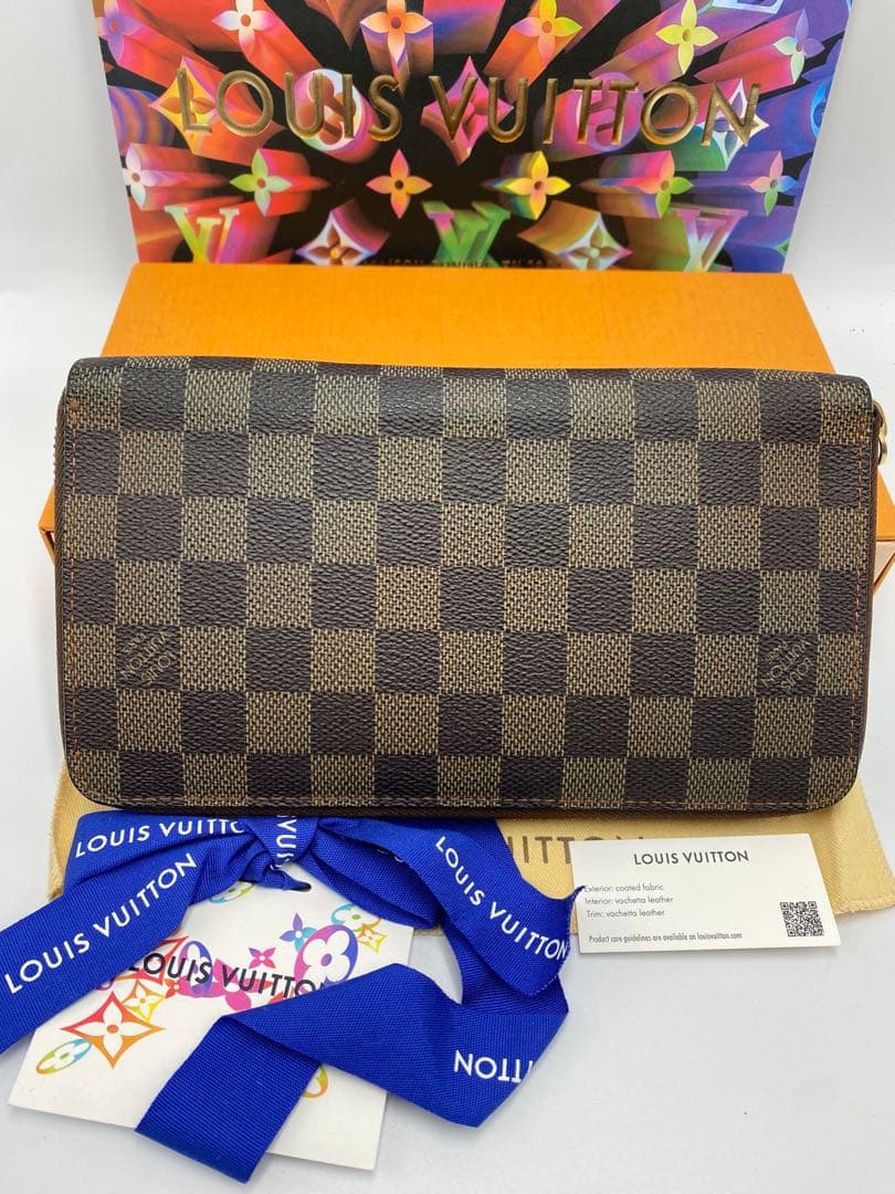 ✨極美品✨ ルイヴィトン　ジッピーオーガナイザー　ウォレット　ダミエ　長財布