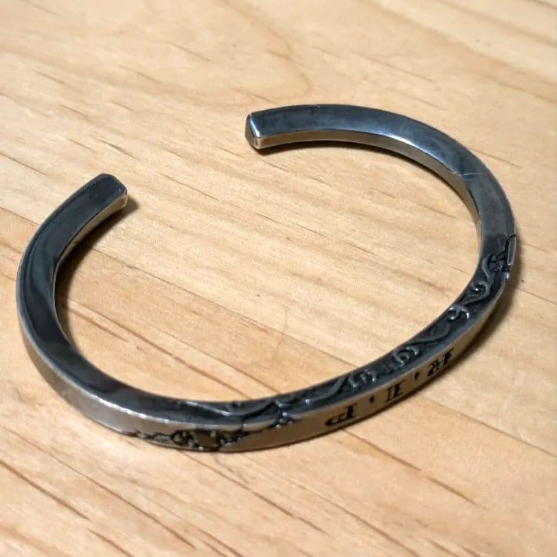 R.I.P バングル CZブラック by F.A.L