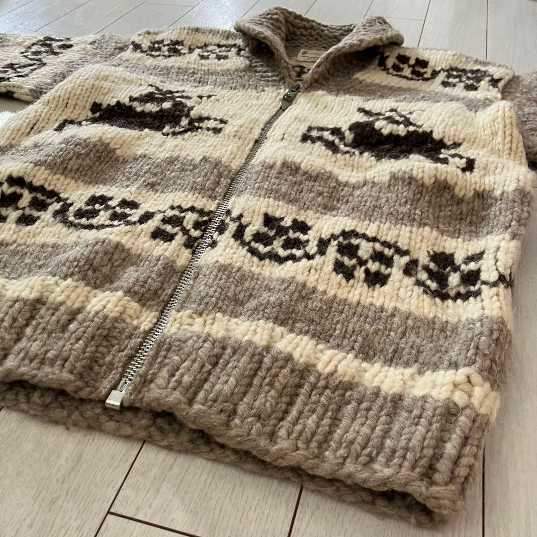 70s 80s Modeste Indian Genuine カウチンセーター