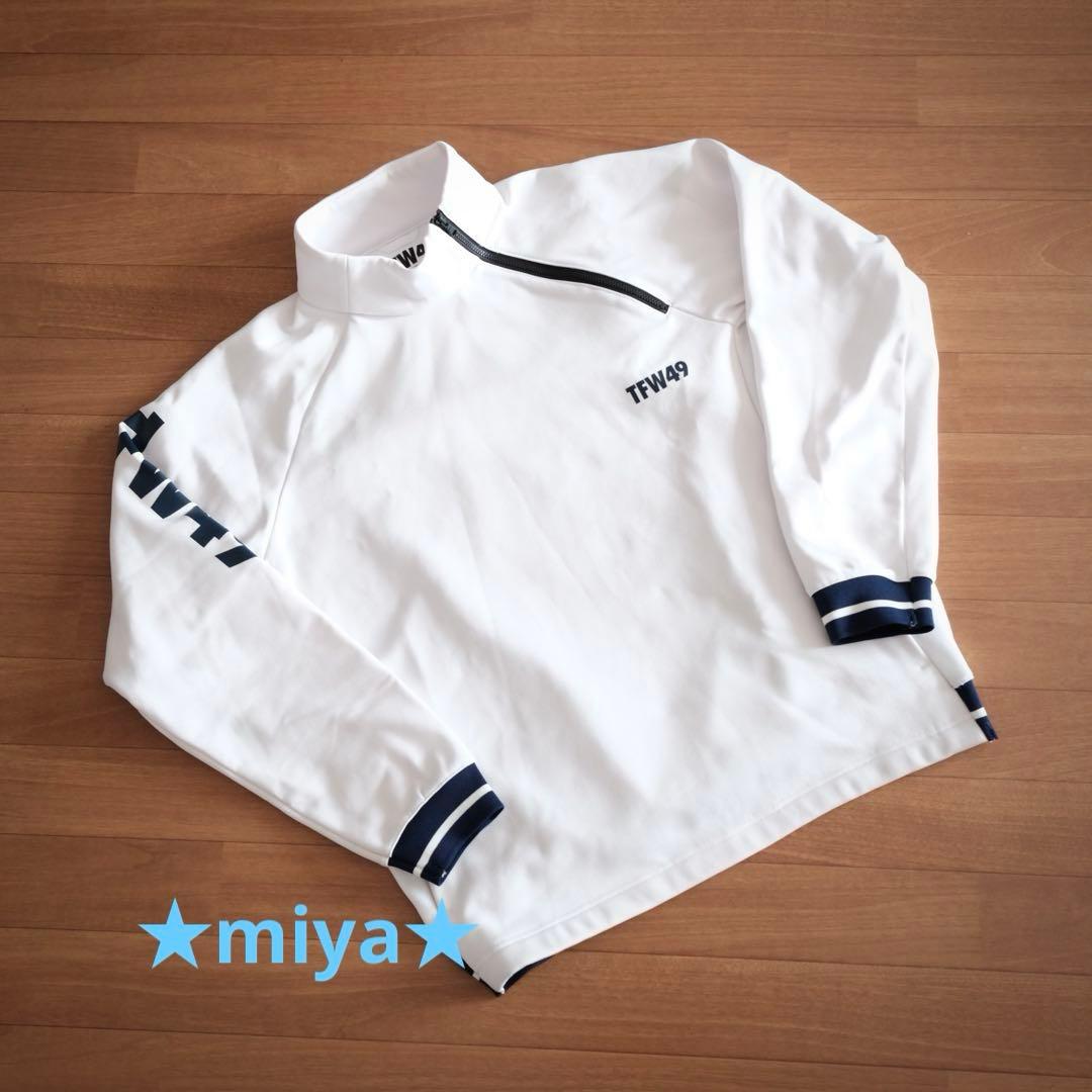 【定価4.0万】TFW49 / HALF ZIP PULLOVER / 冬ゴルフ