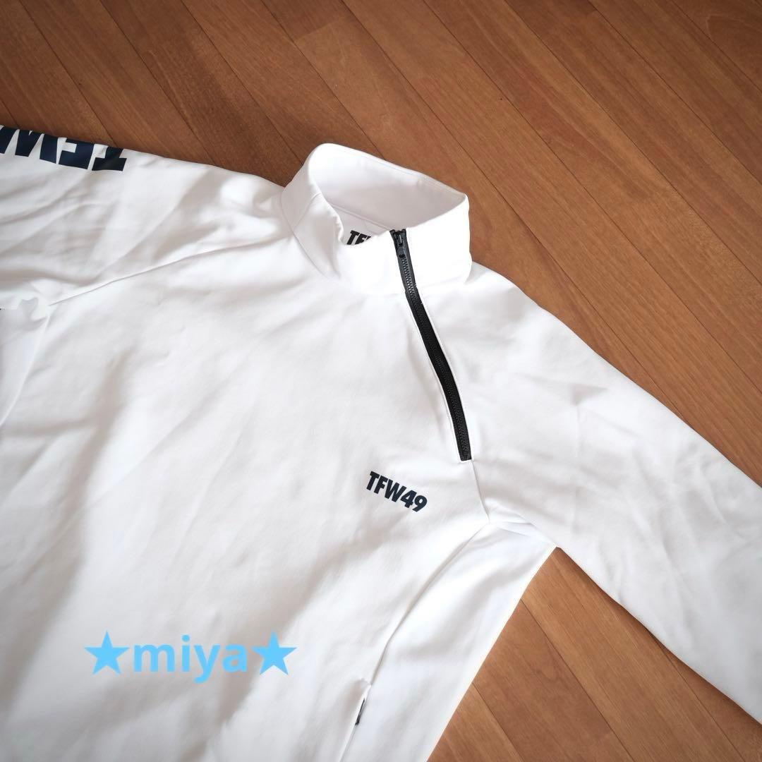 【定価4.0万】TFW49 / HALF ZIP PULLOVER / 冬ゴルフ