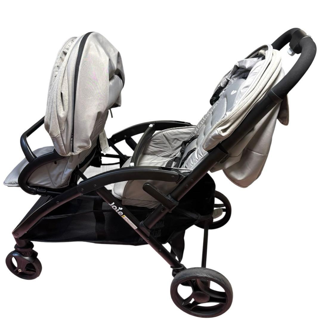 美品 joie カトージ ベビーカー エヴァライトデュオ 二人乗り 双子