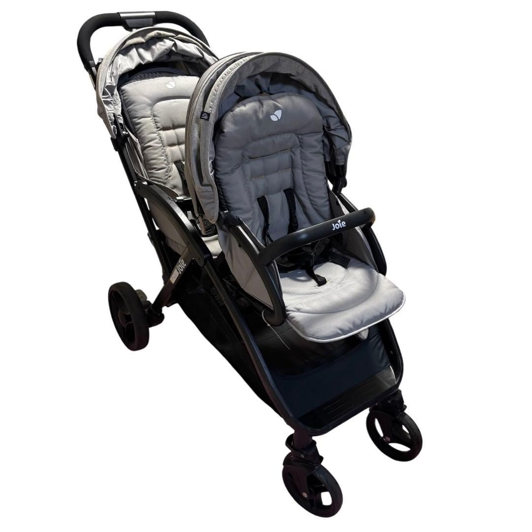 美品 joie カトージ ベビーカー エヴァライトデュオ 二人乗り 双子