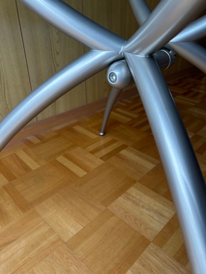 カリガリス Calligaris ガラストップ ダイニングテーブル