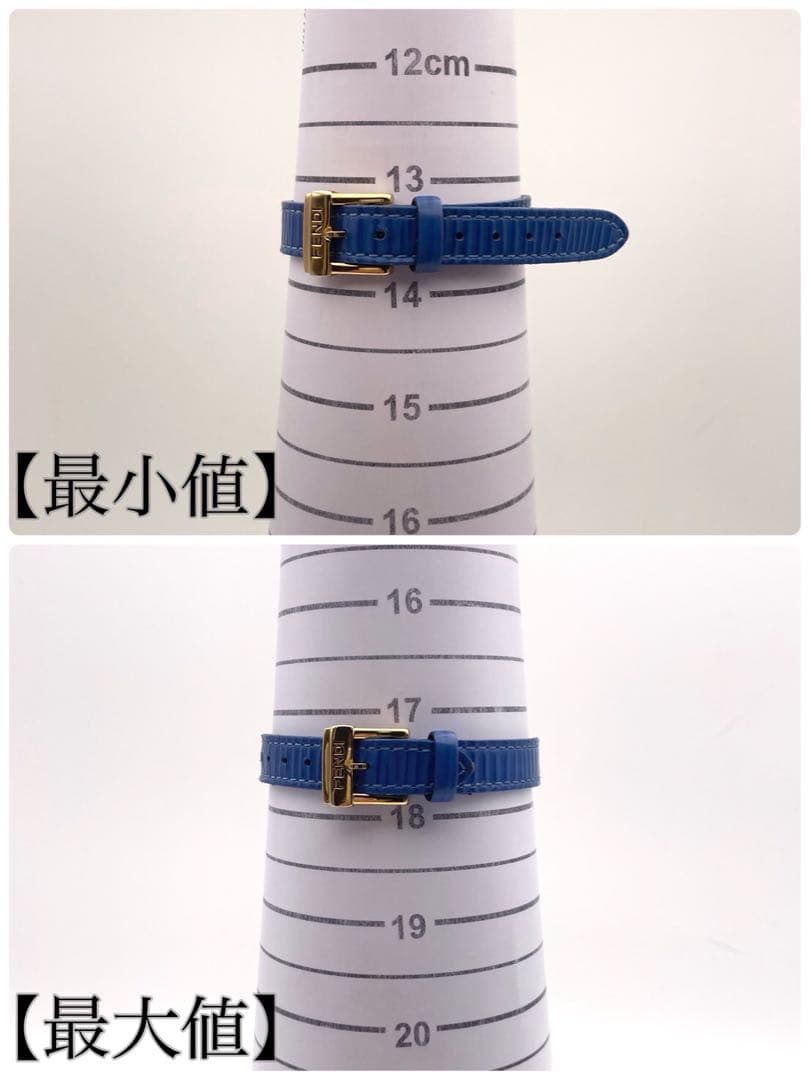 【稼働品】FENDI カメレオン　チェンジベルト 6本　クォーツ 腕時計