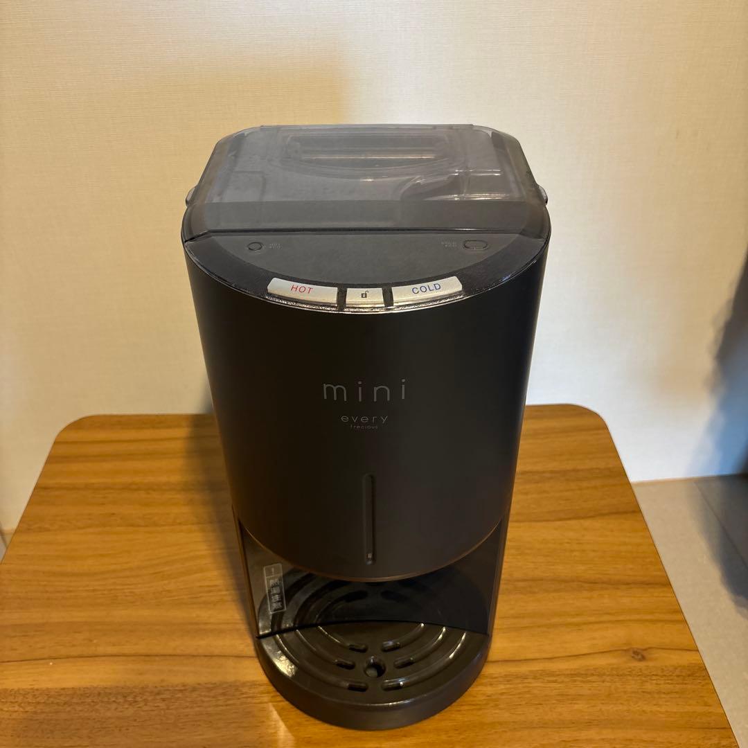 mini every 浄水器 黒