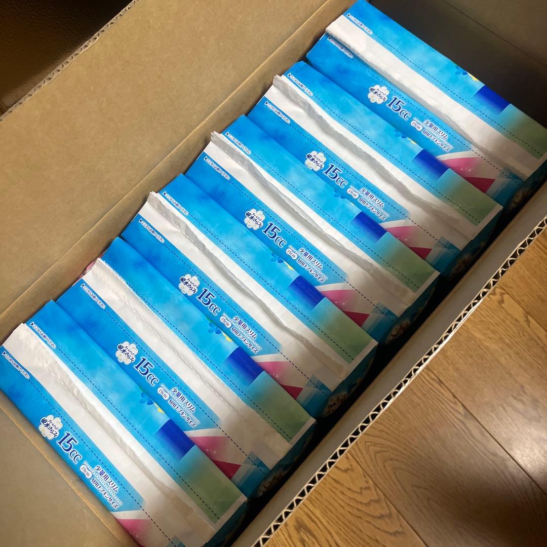 E【15cc】チャームナップ 吸水さらフィ 66+2枚を12袋 ナプキンサイズ