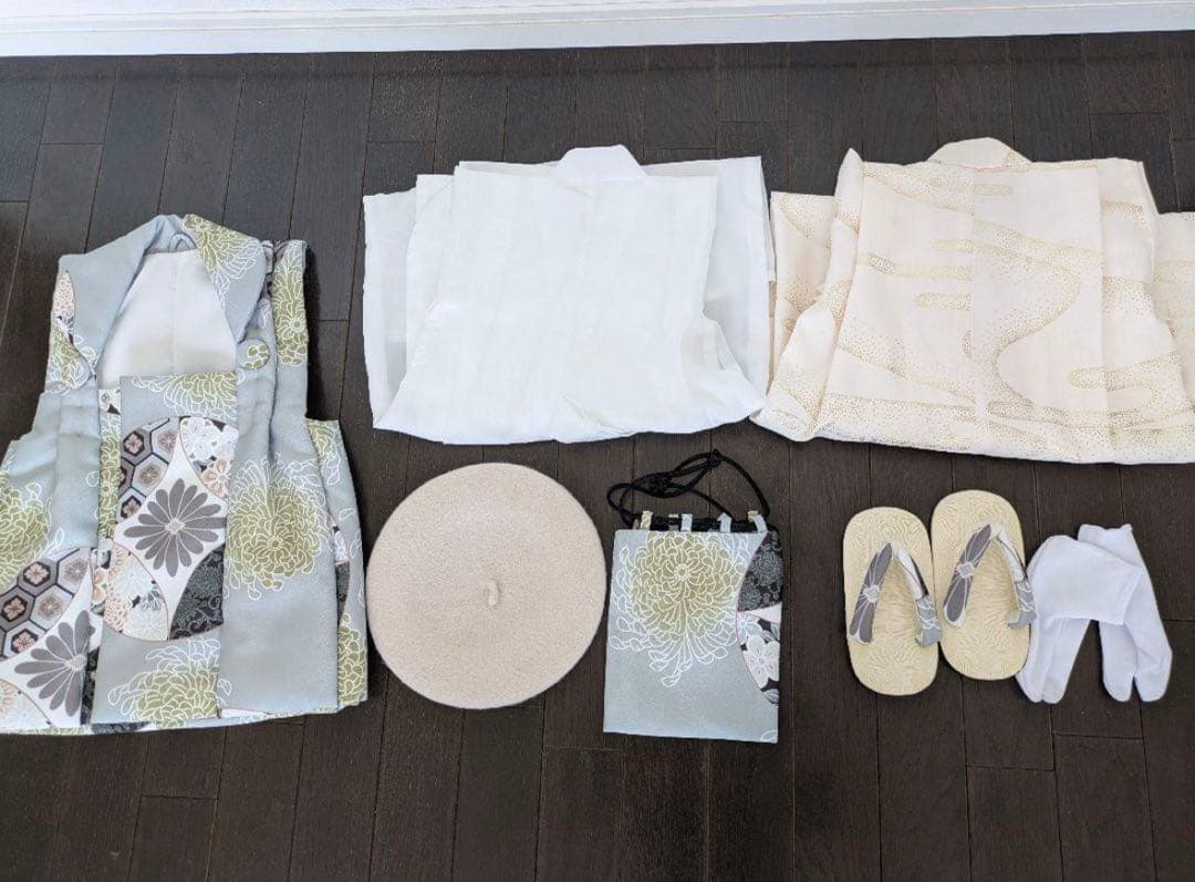 【ひよこ商店】七五三 3歳 男の子 被布着物セット 値下げ中！