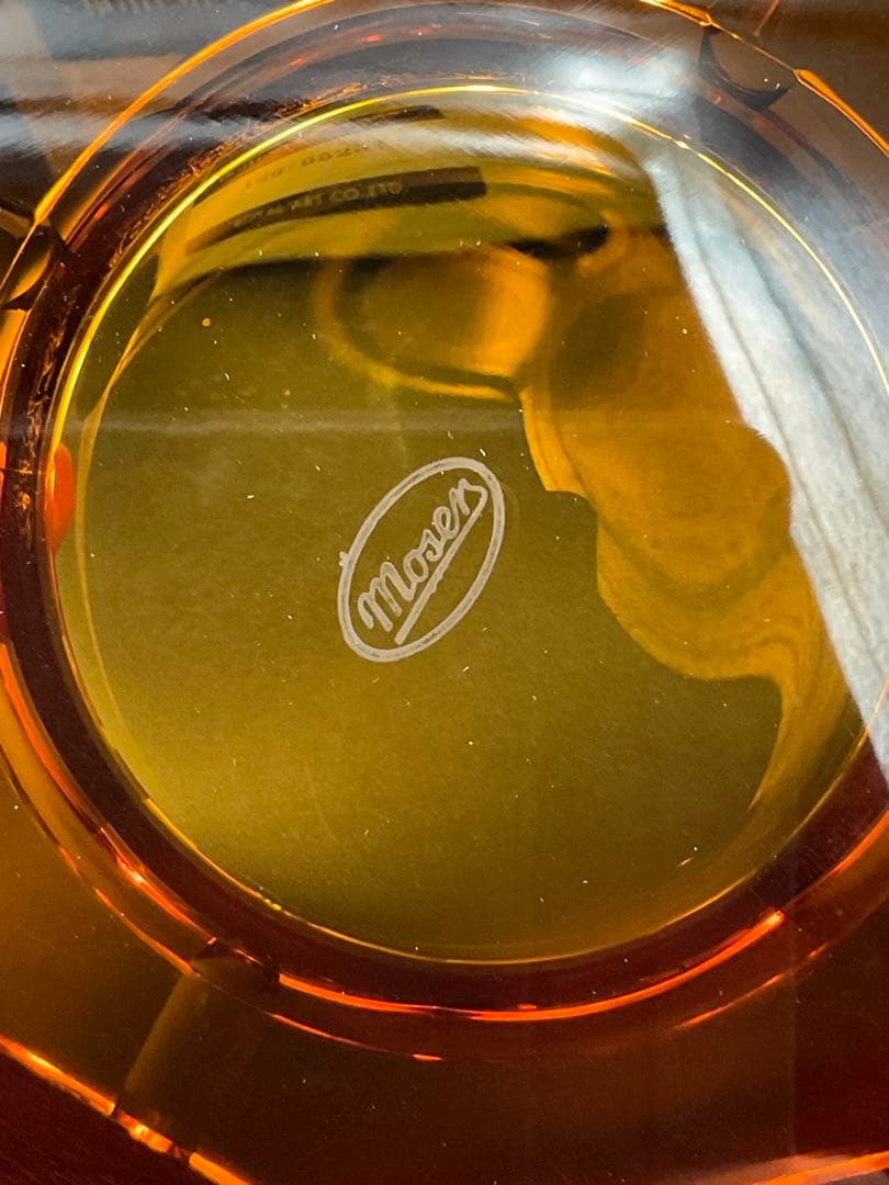 モーゼル　Moser 金彩　希少　傑作