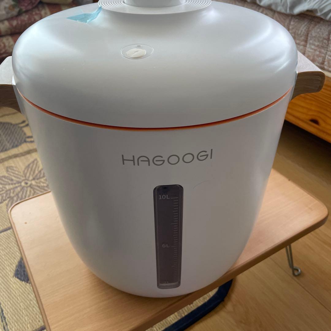 HAGOOGI 米びつ 10L ホワイト