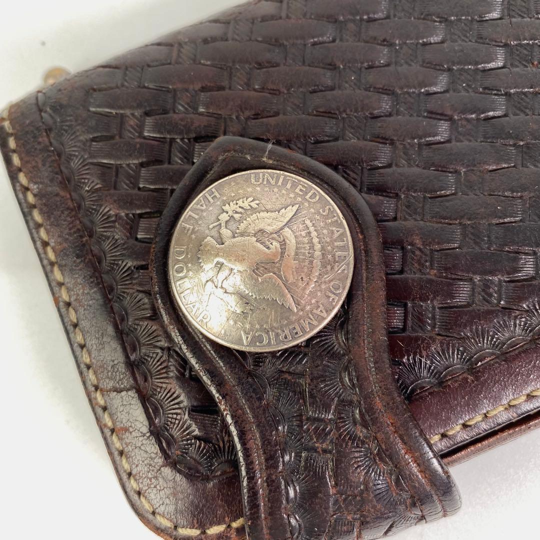 FUNNY　ライダーウォレット　バスケット　長財布　コンチョ