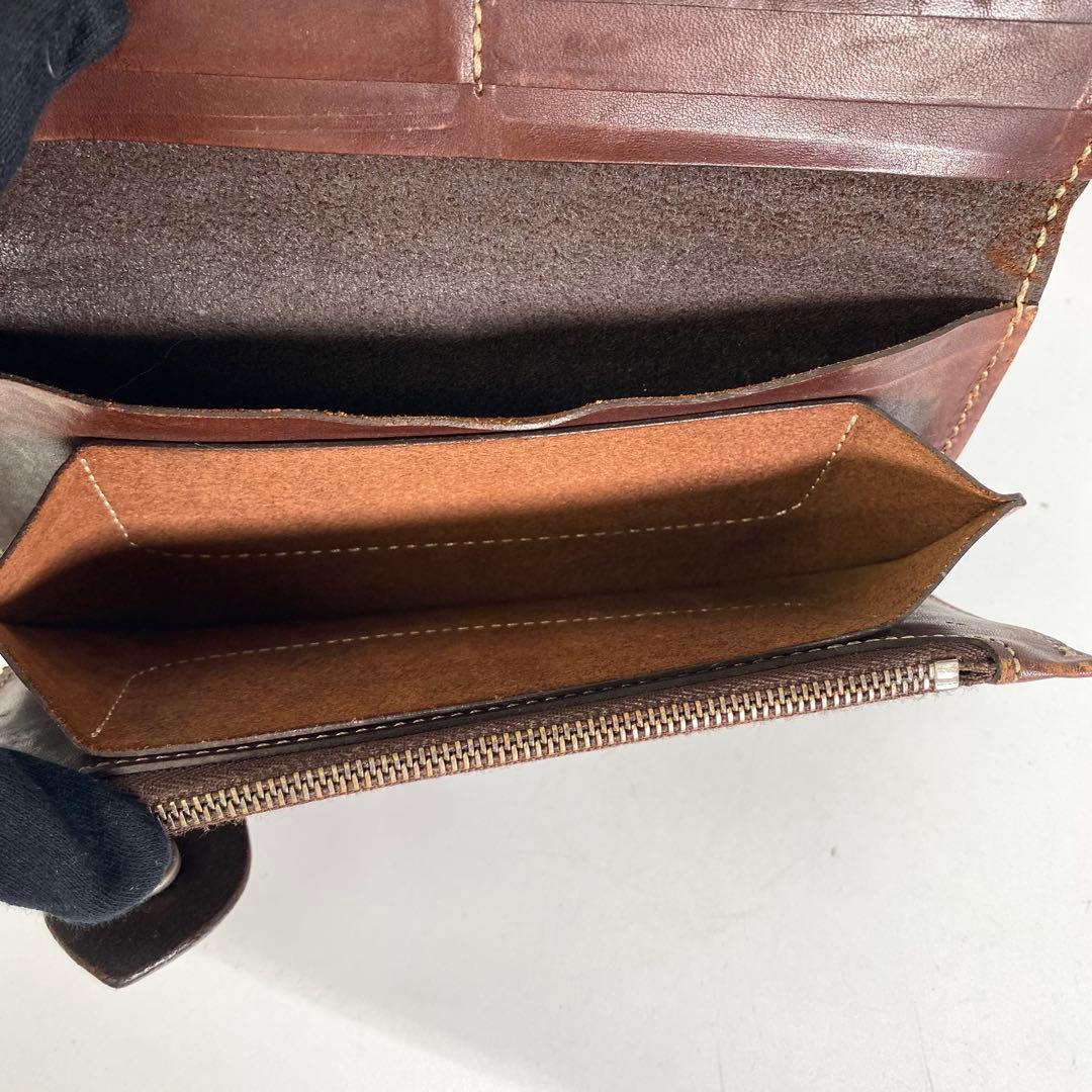 FUNNY　ライダーウォレット　バスケット　長財布　コンチョ