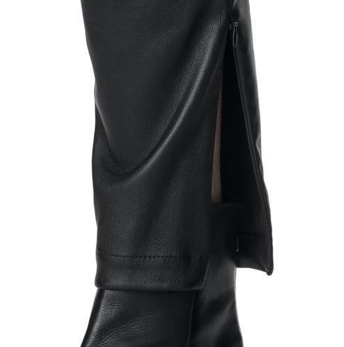 ATTACHMENT アタッチメント AP12-226 レザー パンツ 黒 3