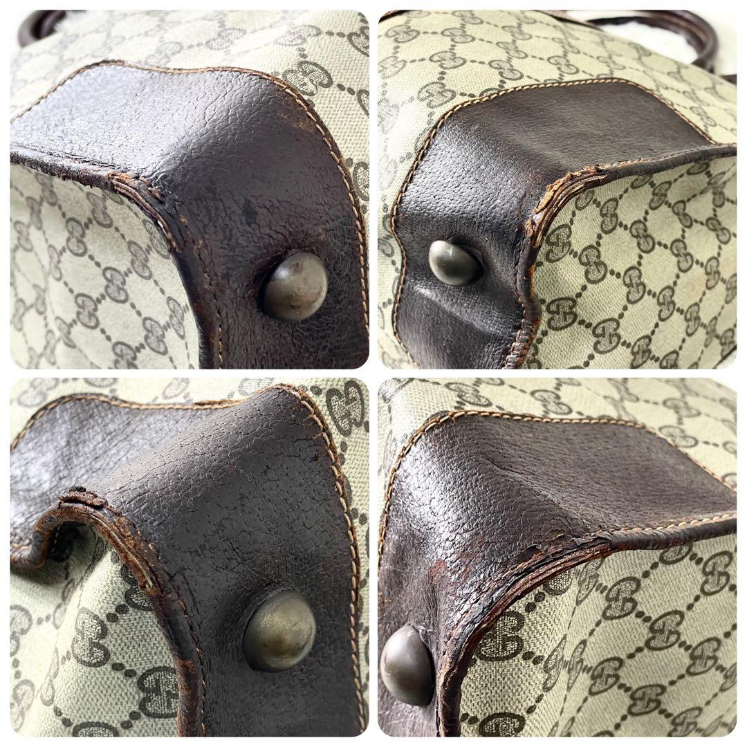 グッチ　GUCCI ボストンバッグ　旅行カバン　大容量　シェリーライン