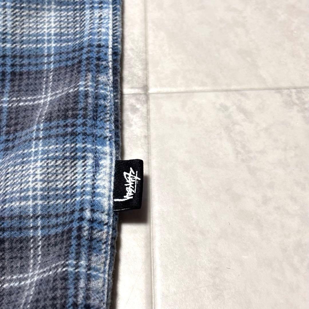 【完売品】stussy DAX PRINTED SHIRT オンブレプリントネル