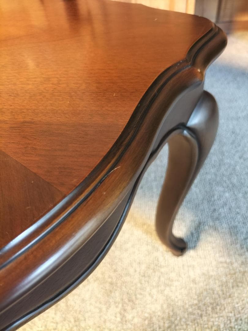 【SALE】カリモク◆センターテーブル◆ルイXV◆中古品(2408A⑧)