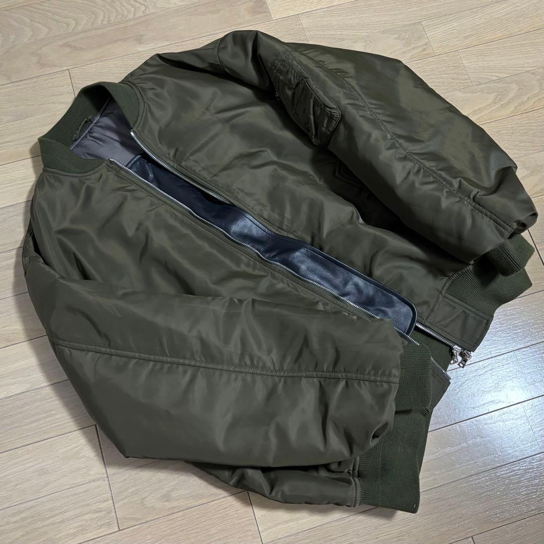 ジャケット・アウター ssstein 24AW Oversized Flight Jacket MA1