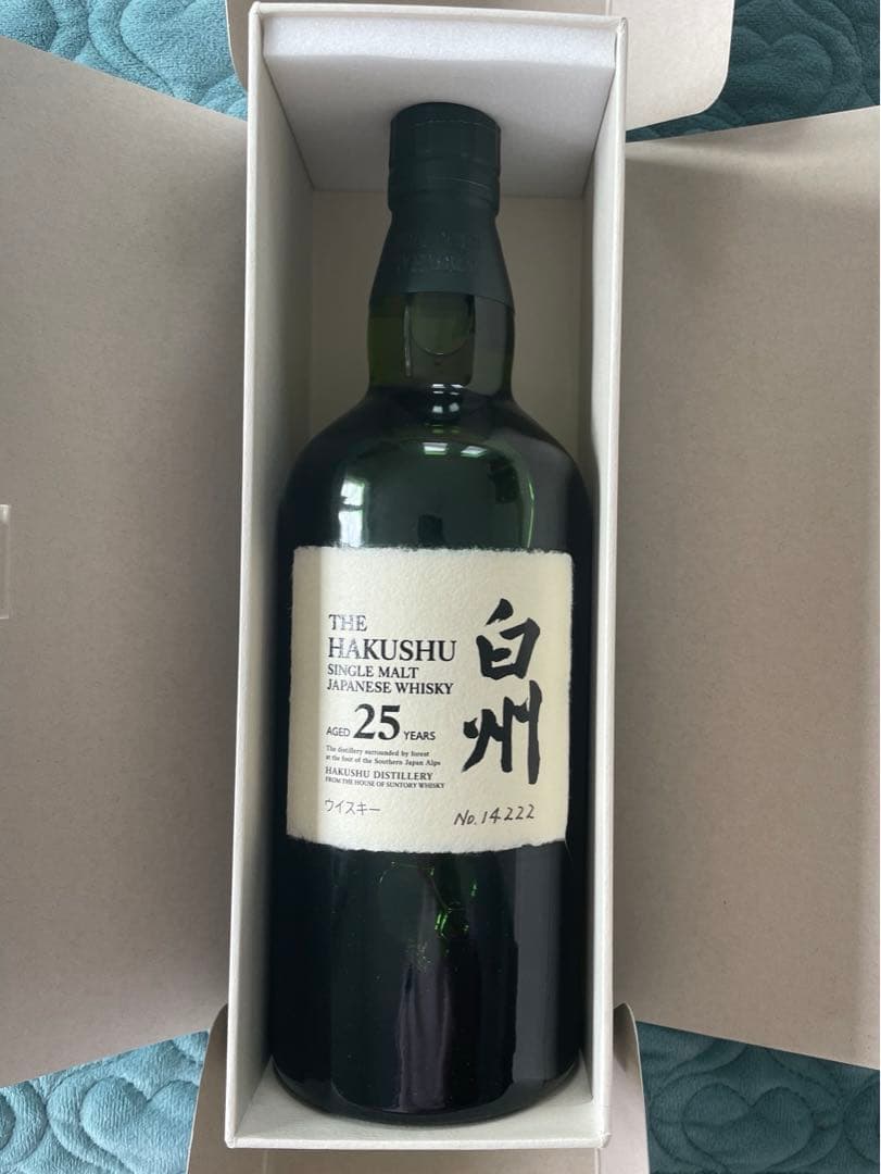 サントリー ウイスキー 白州25年　1本