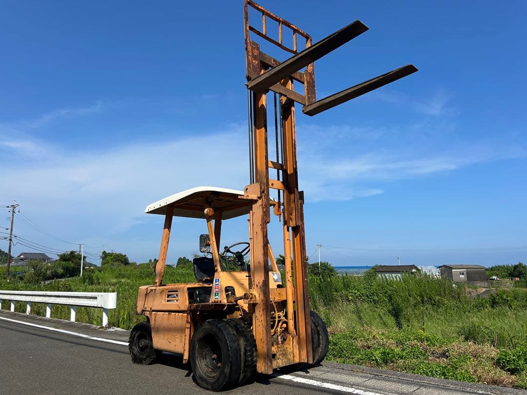 宮崎　KOMATSU フォークリフト AT 2t ディーゼル　リフト　動画あり