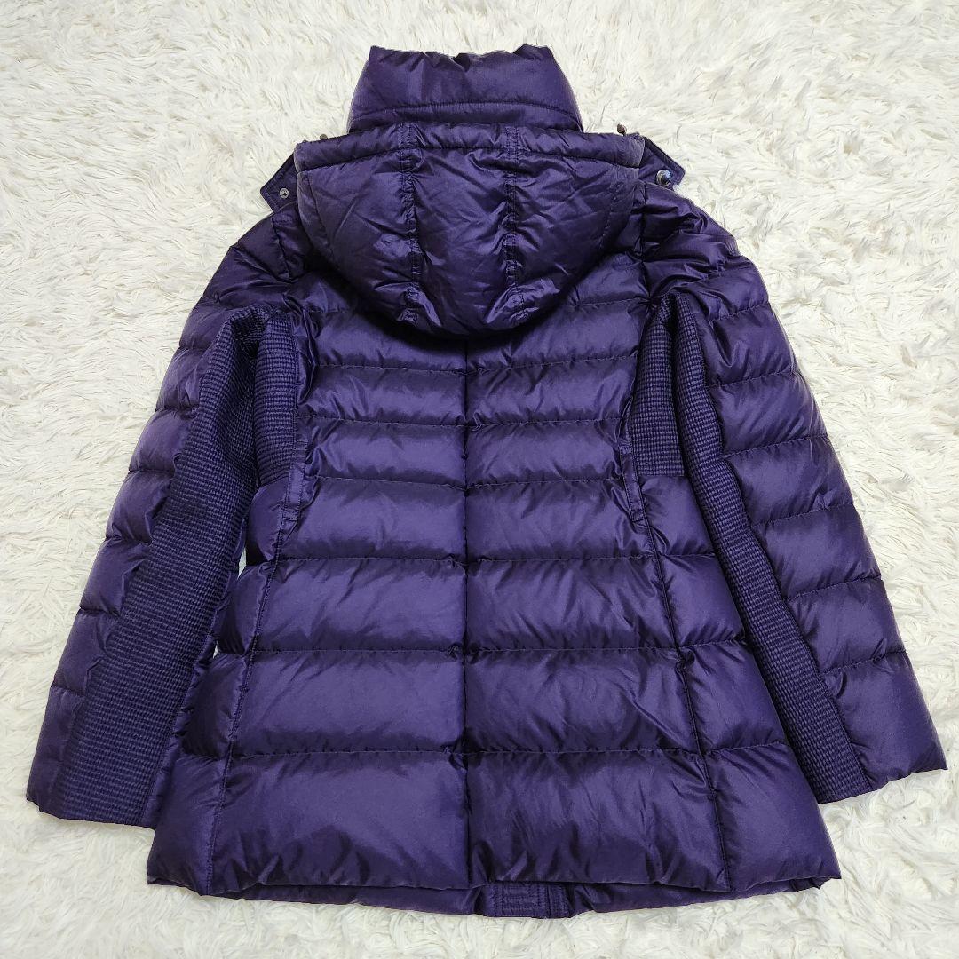 【訳あり極美品】バーバリーロンドン 2WAY ダウンジャケット ノバチェック