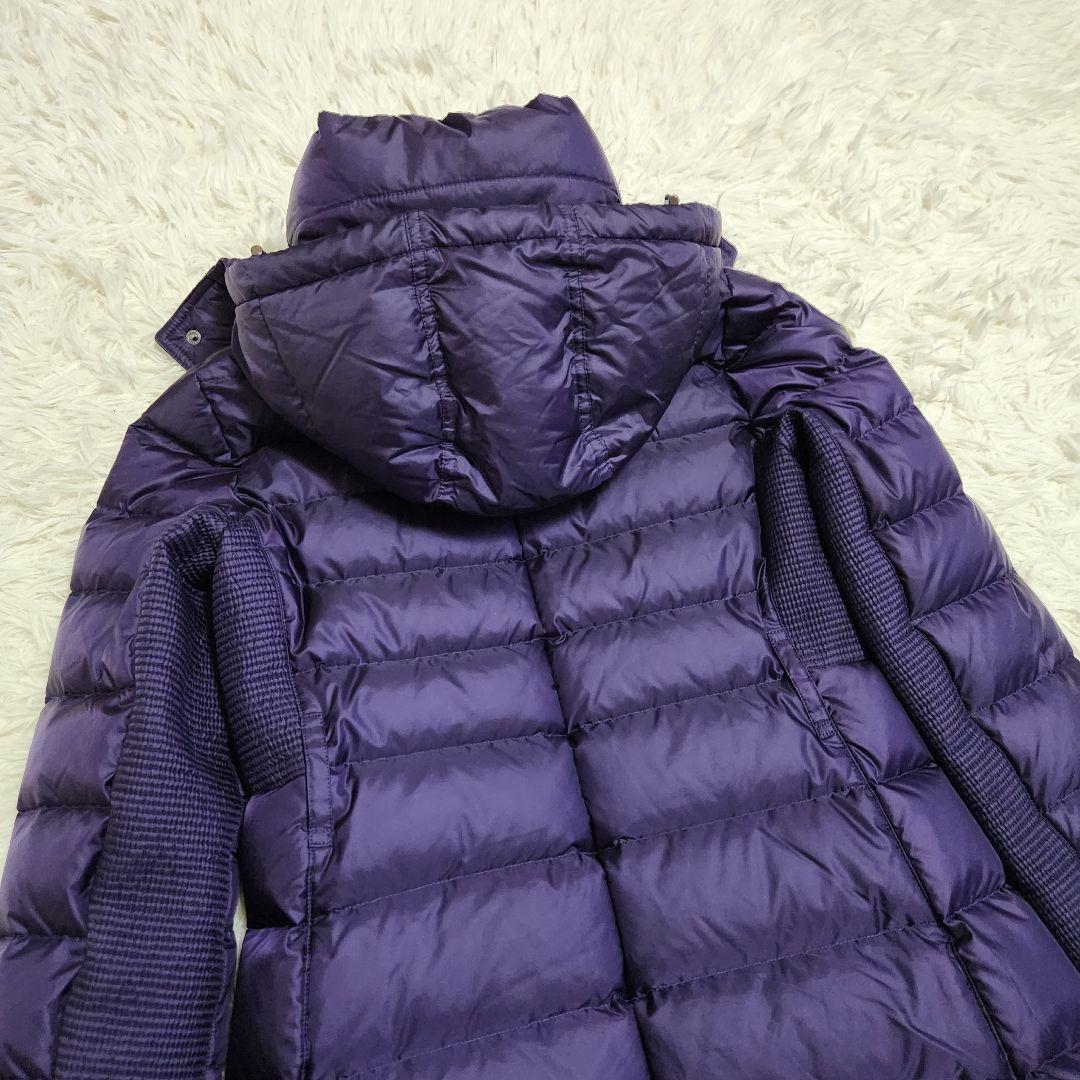 【訳あり極美品】バーバリーロンドン 2WAY ダウンジャケット ノバチェック