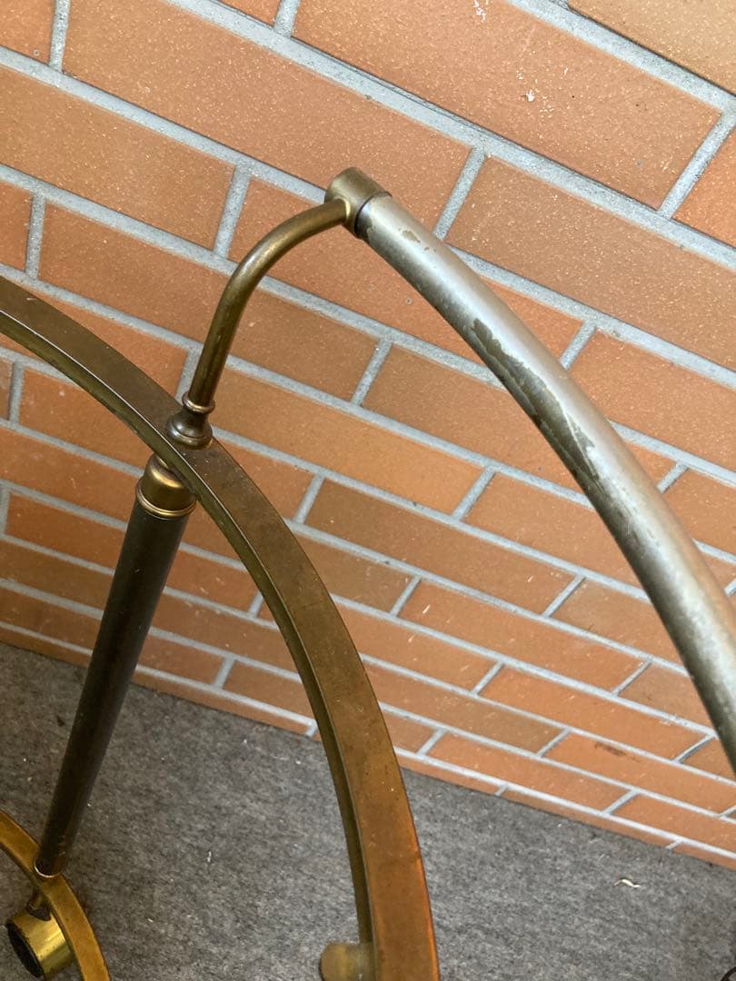 キッチンワゴン　ガーデニング雑貨アンティーク　フラワースタンド　ジャンクガーデン