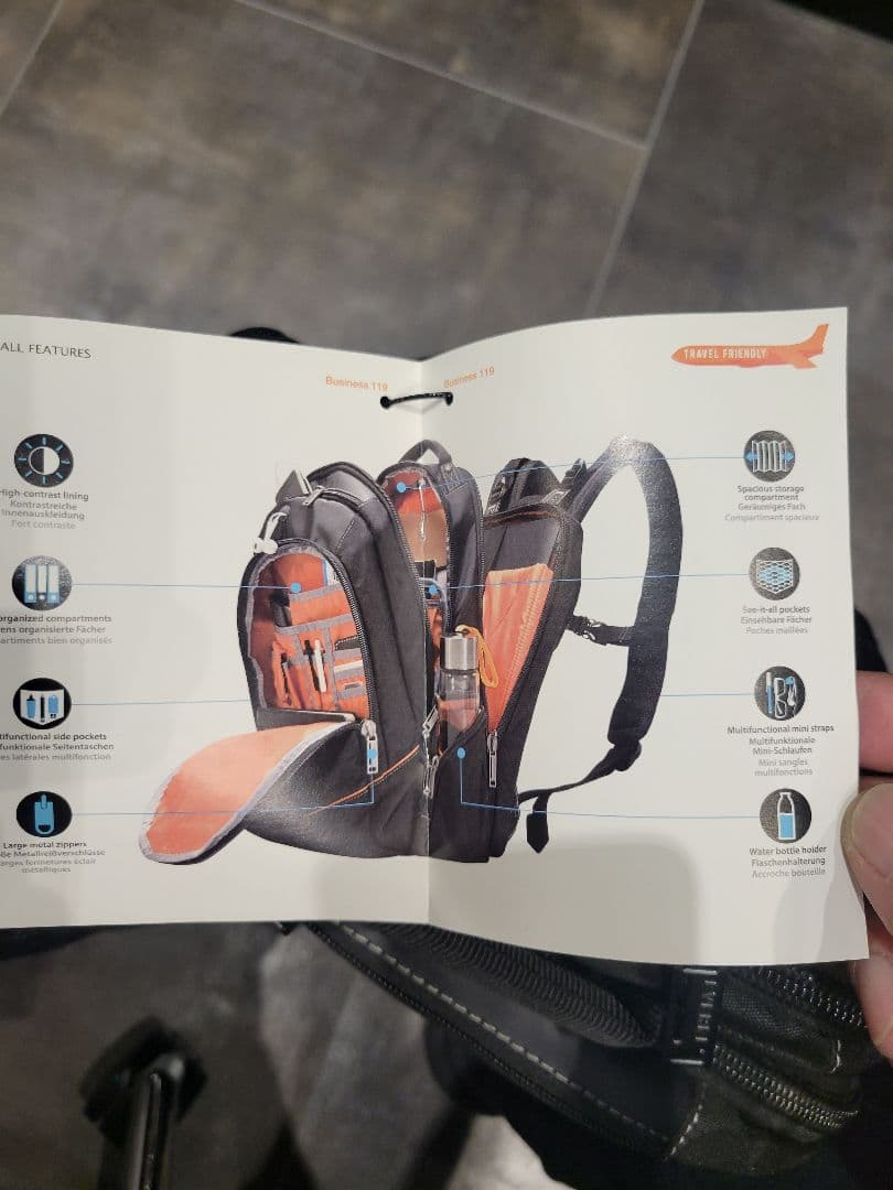 EVERKI TRACKMAN ブラックバックパック