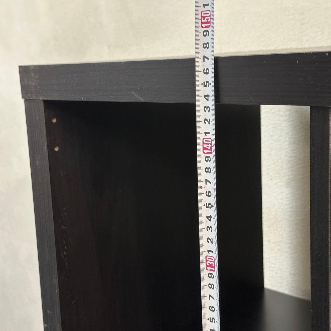 【良品】IKEA / イケア カラックス 77×147cm ブラックブラウン