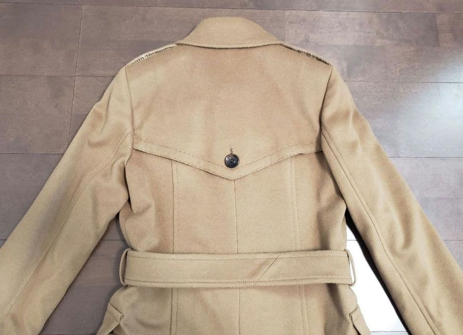 新品未使用バーバリーロンドントレンチコート 　カシミヤ　ロングコート