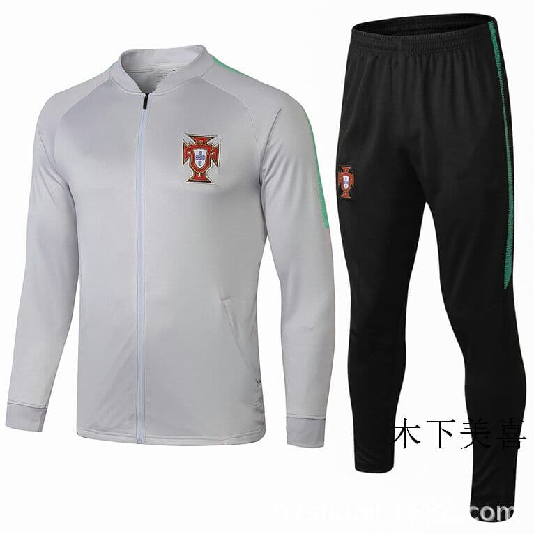 ポルトガルのサッカートレーニングサービス長袖セット秋と冬の足のズボンZ