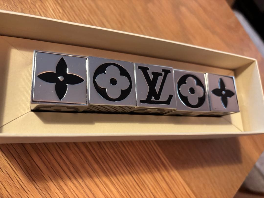 美品　Louis Vuitton モノグラム置物　ダイス　サイコロ