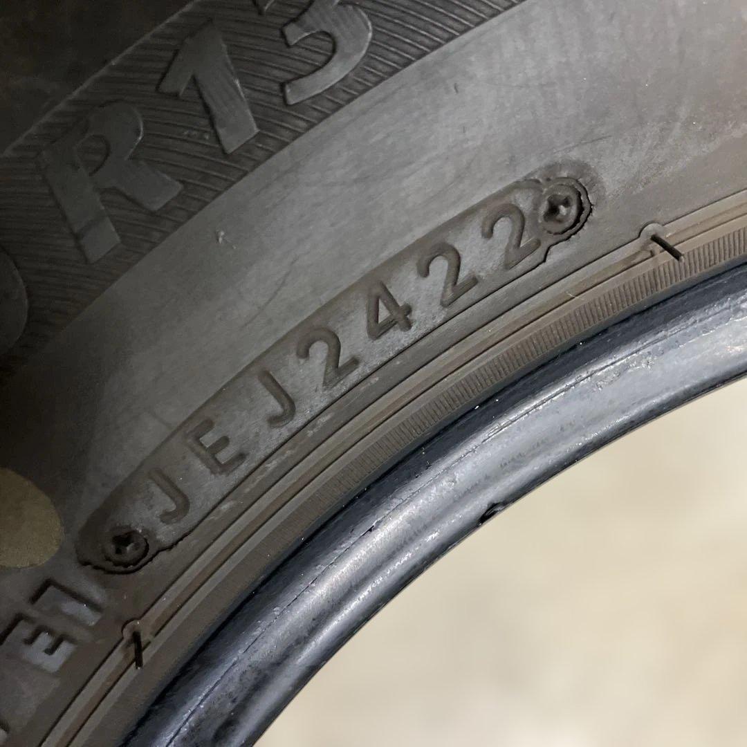 BS ネクストリー 145/80R13 22年製 4本セットバリ山