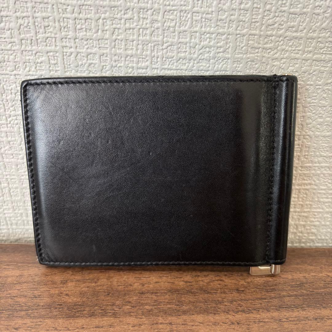 SAINT LAURENT サンローラン マネークリップ レザー ブラック