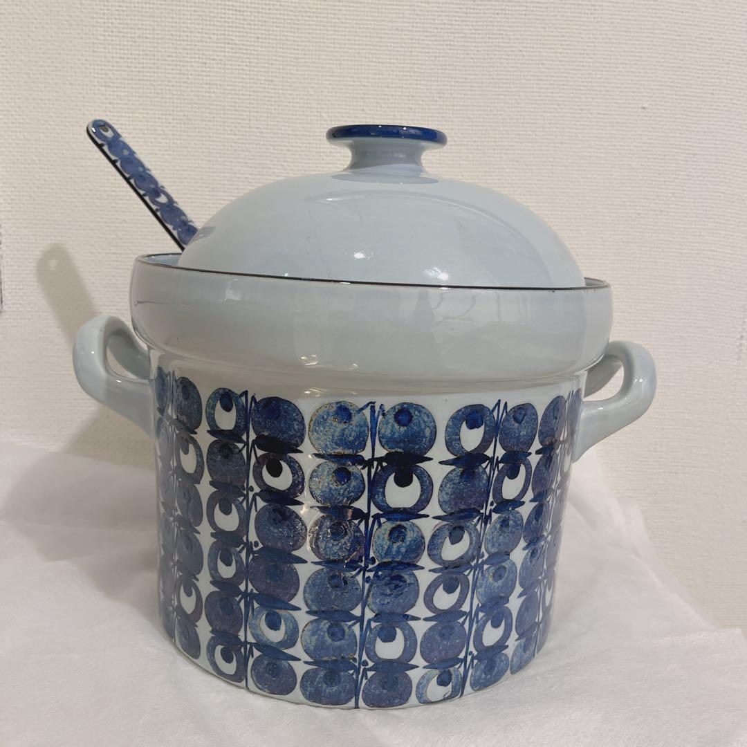 ロイヤルコペンハーゲン　テネラ　ヴィンテージ　蓋付きポット＋レードル