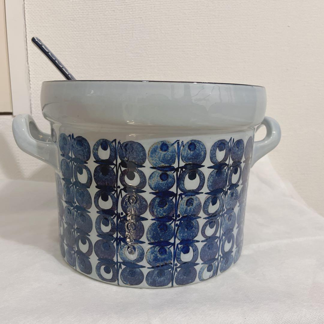 ロイヤルコペンハーゲン　テネラ　ヴィンテージ　蓋付きポット＋レードル