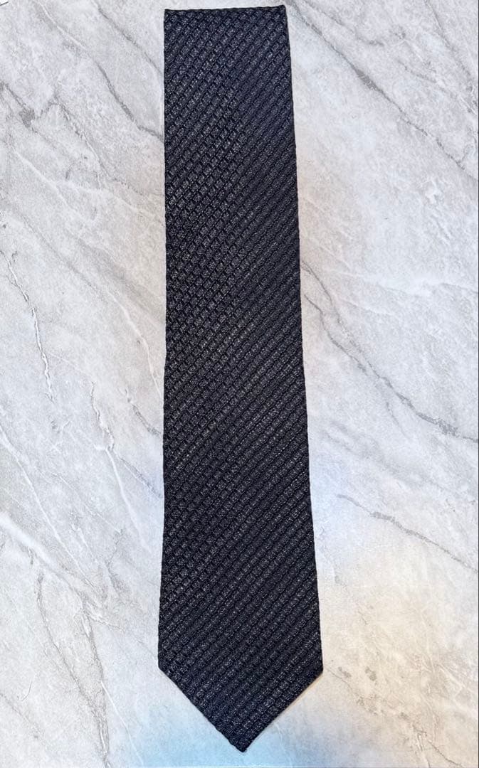 トムフォード リネンシルク ソリッド ネクタイ イタリア製