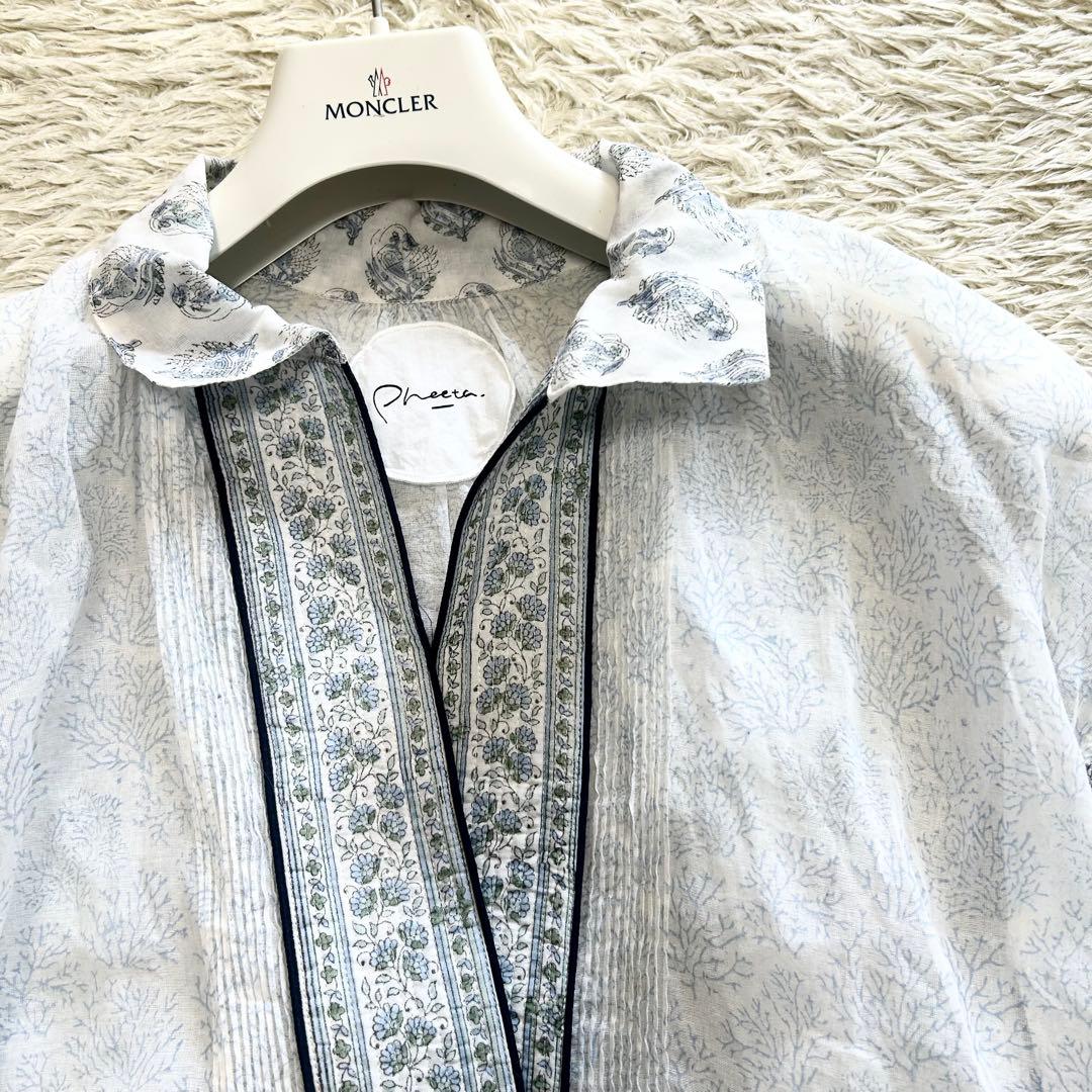 専用✨フィータ オーガンジースキッパーブラウス シャツロンハーマン根岸ゆかり