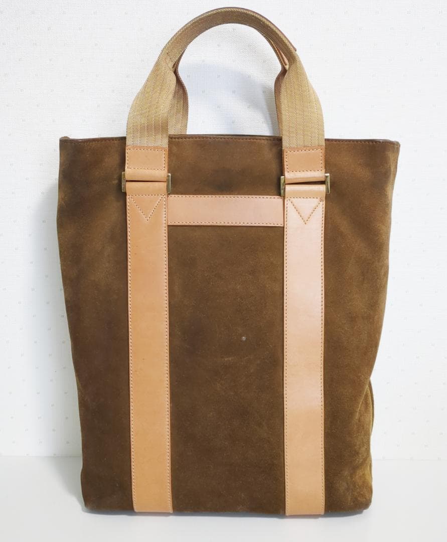 サルヴァトーレ フェラガモ トートバッグ スエード レザー DS-24 3505