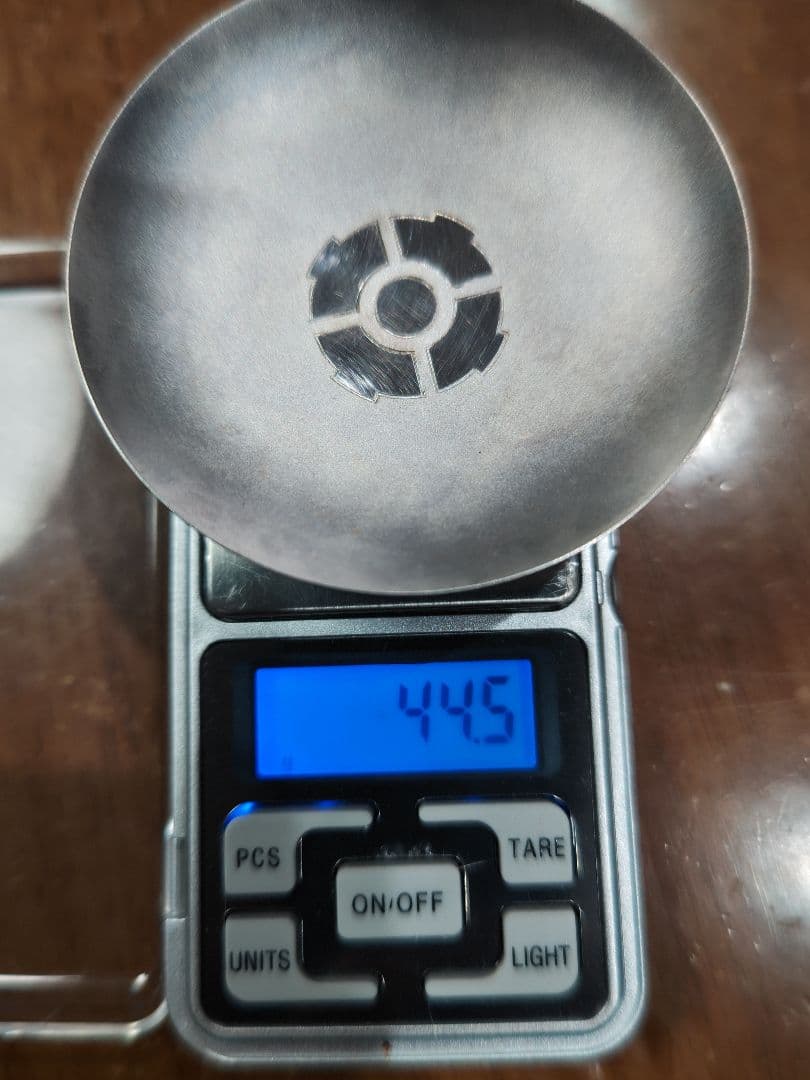 純銀三重盃　 木箱付き