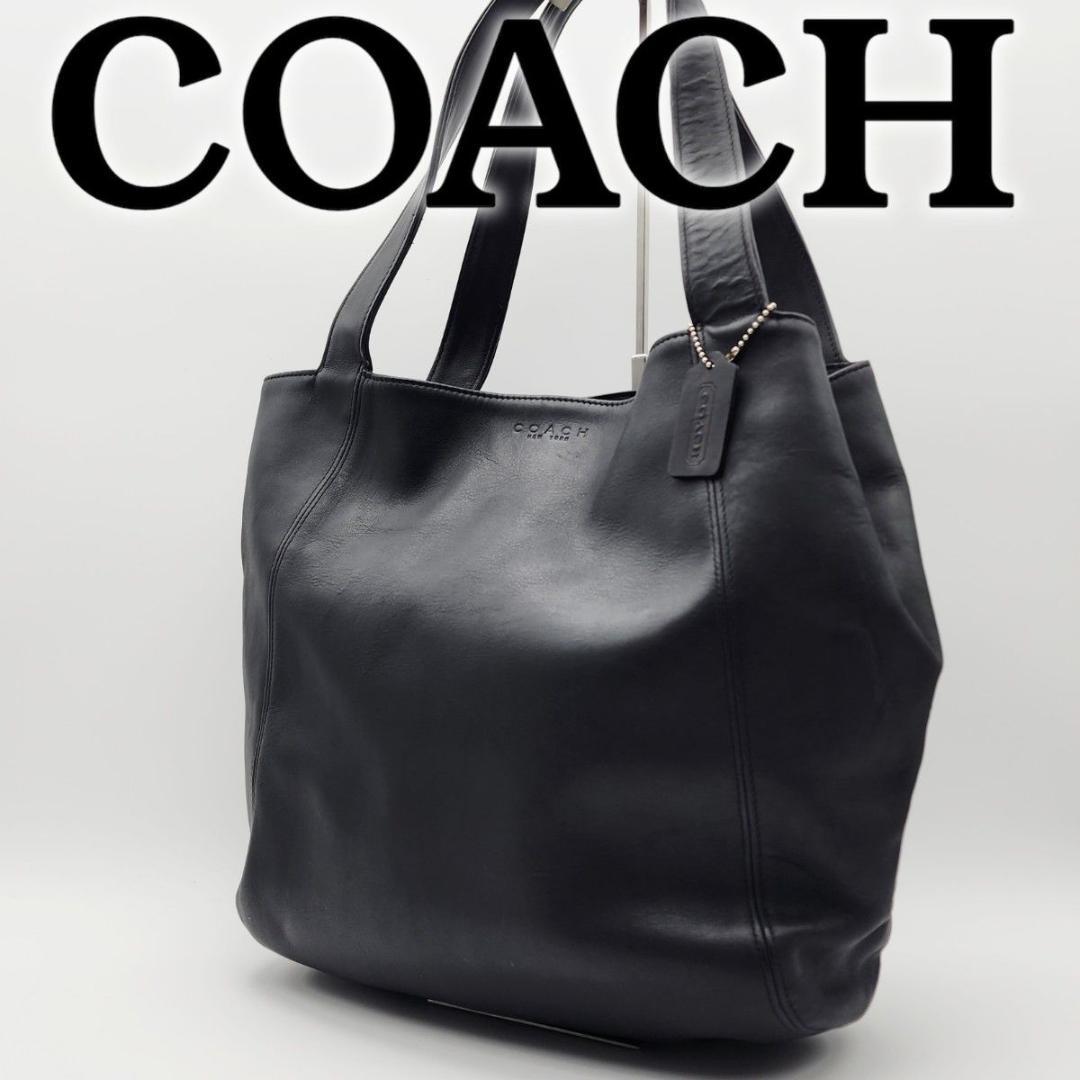 COACH コーチ オールドコーチ トートバッグ レザー ブラック 4182.