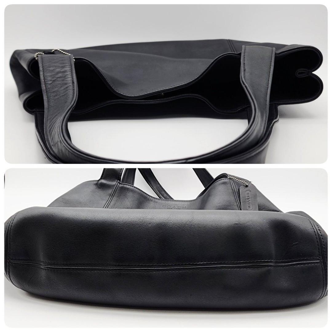 COACH コーチ オールドコーチ トートバッグ レザー ブラック 4182.