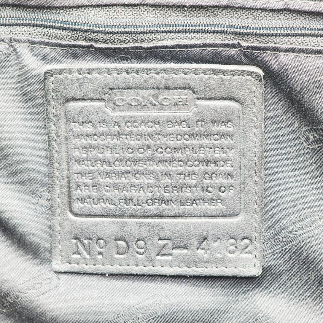 COACH コーチ オールドコーチ トートバッグ レザー ブラック 4182.