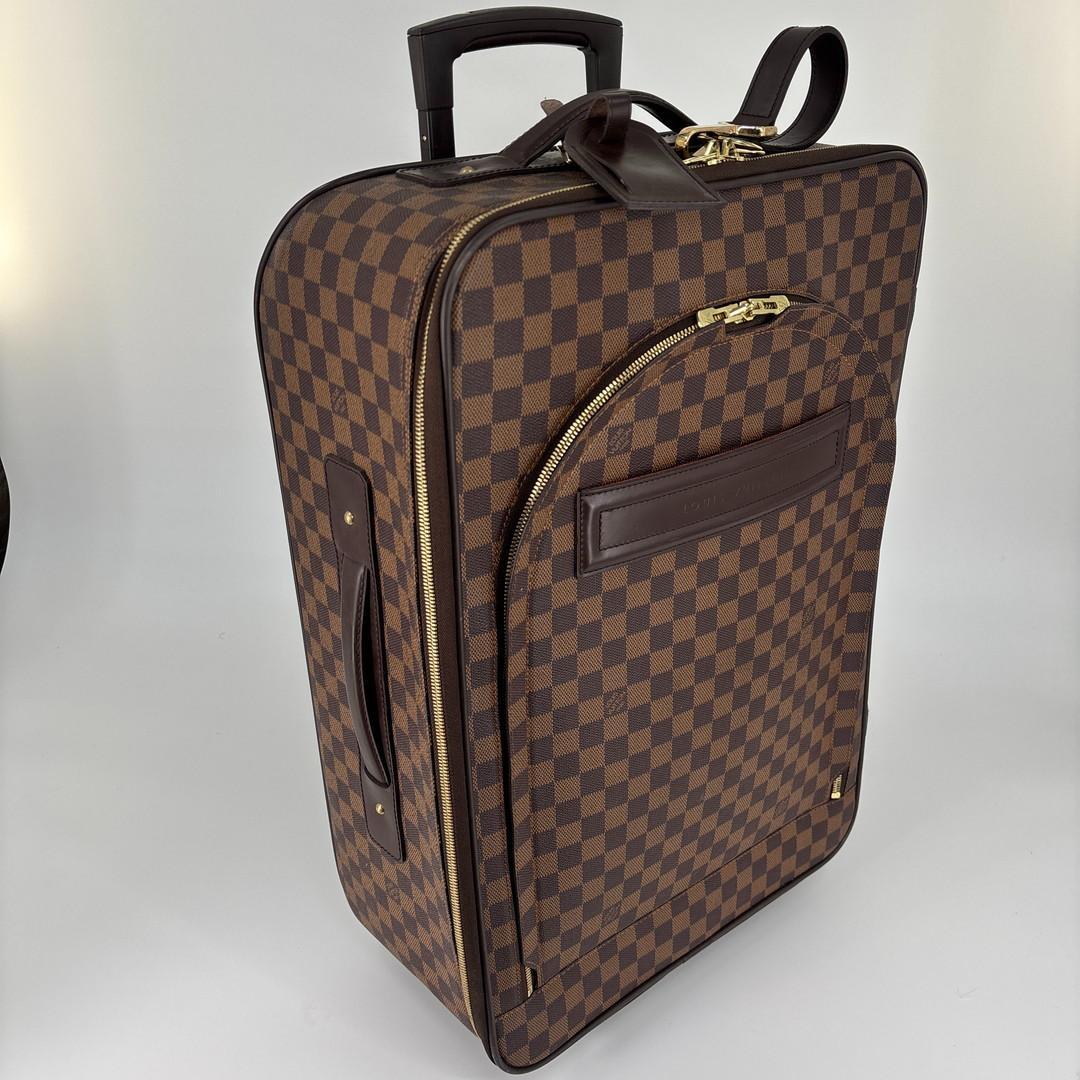 超極美品 ルイヴィトン■ダミエ ペガス 55 N23294 レザー スーツケース