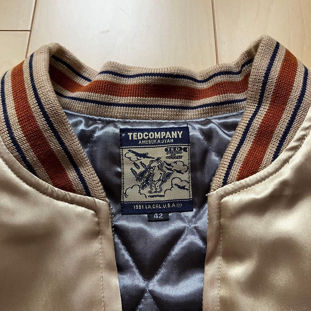 G.J. TEDDY’S AIRMAN中綿スカジャン　TEDCOMPANY