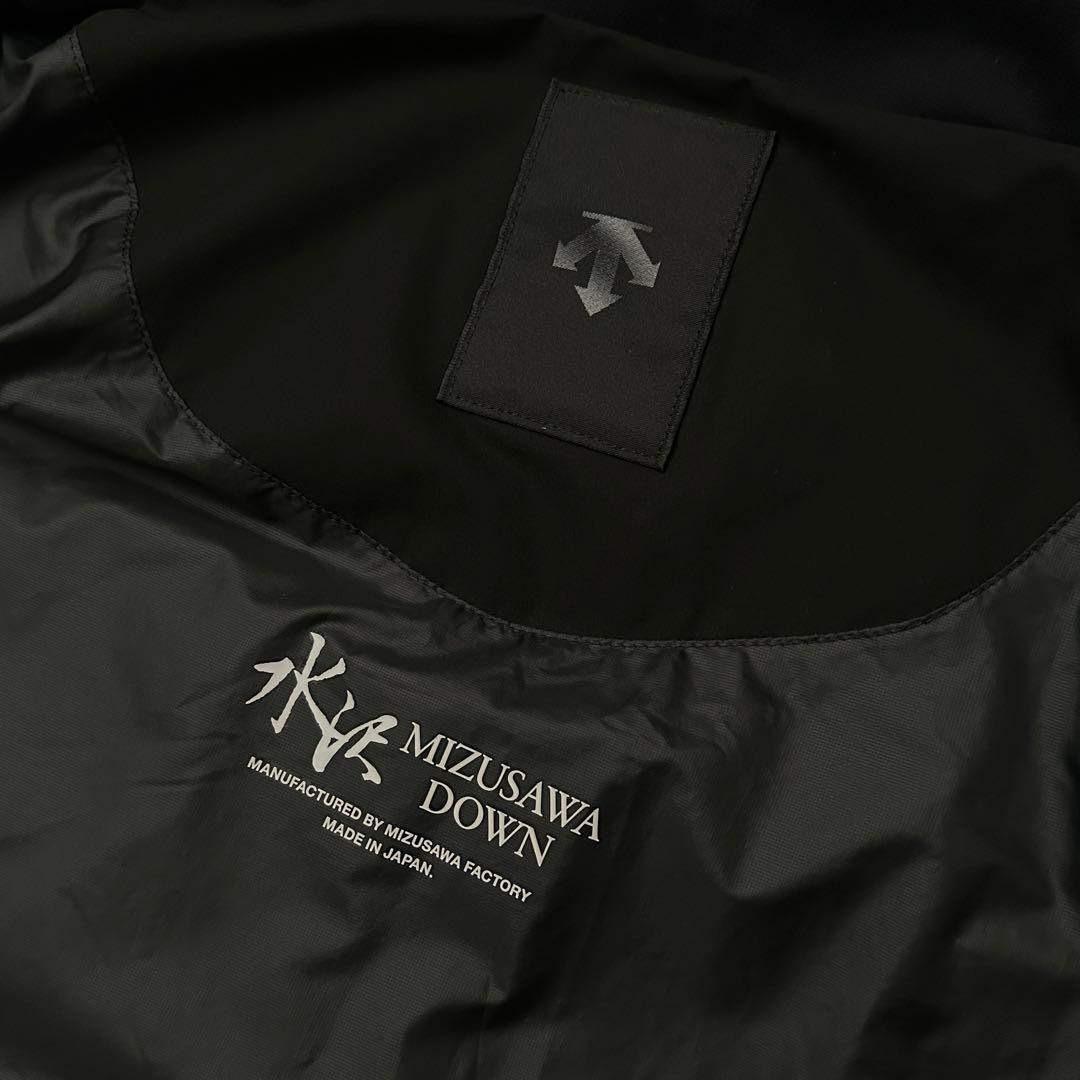 ちい様デサントオルテライン　水沢ダウン　アンカー　L ブラック　24年モデル