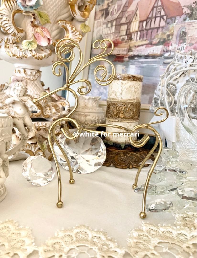 ベルギー トナカイさんジュエリースタンドプレゼント♡